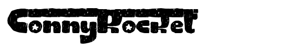 ConnyRocket font preview